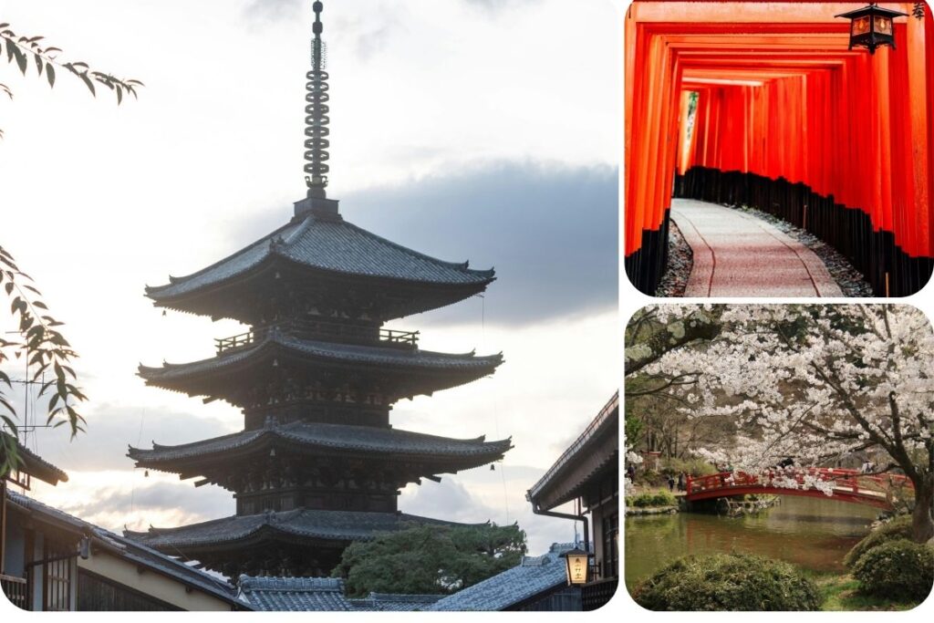 Lugares culturais em Kyoto, no Japão, como uma das melhores cidades culturais
