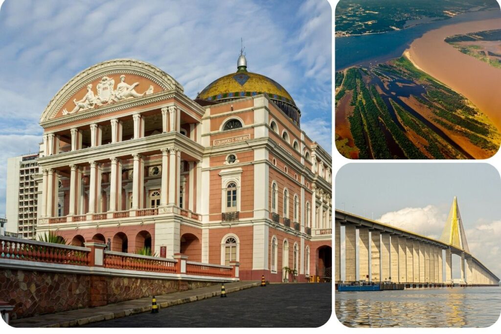 Lugares culturais em Manaus, no Amazonas, como uma das melhores cidades culturais