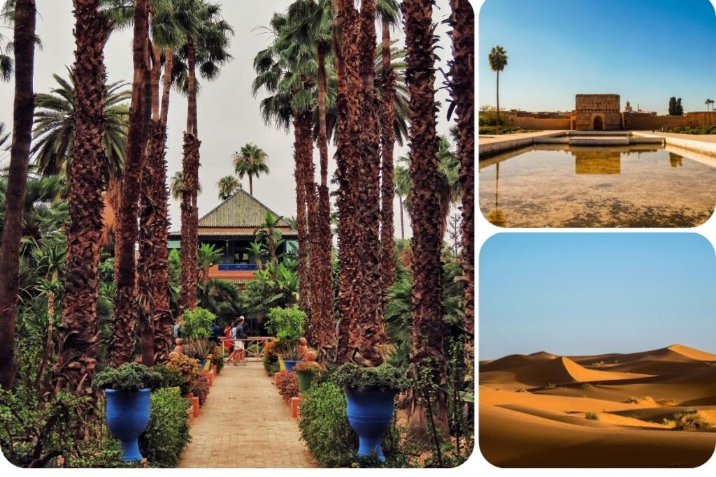 Lugares culturais em Marrakech, na Turquia, como uma das melhores cidades culturais