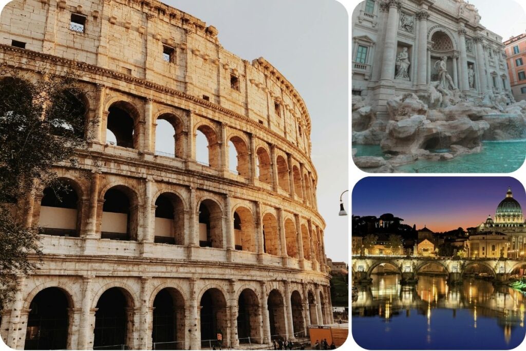 Lugares culturais de Roma, na Itália, como uma das melhores cidades culturais