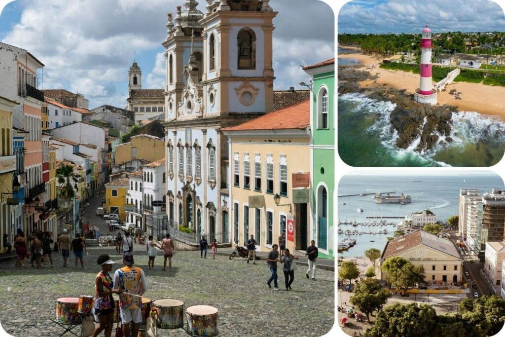 Lugares culturais em Salvador, na Bahia, como uma das melhores cidades culturais