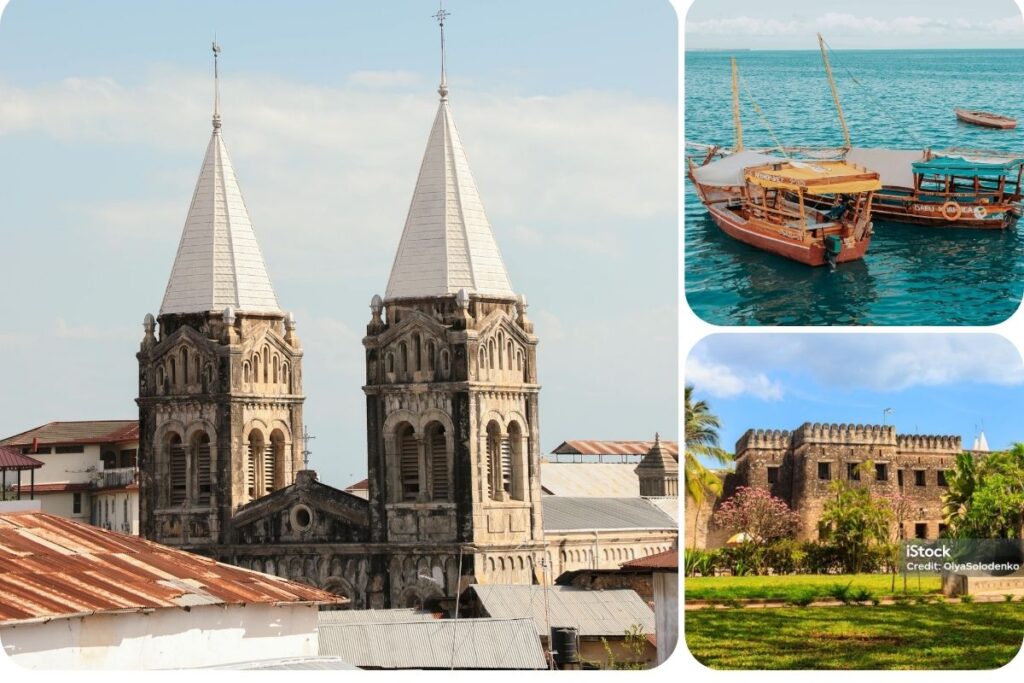 Lugares culturais em Zanzibar, na Tanzânia, como uma das melhores cidades culturais